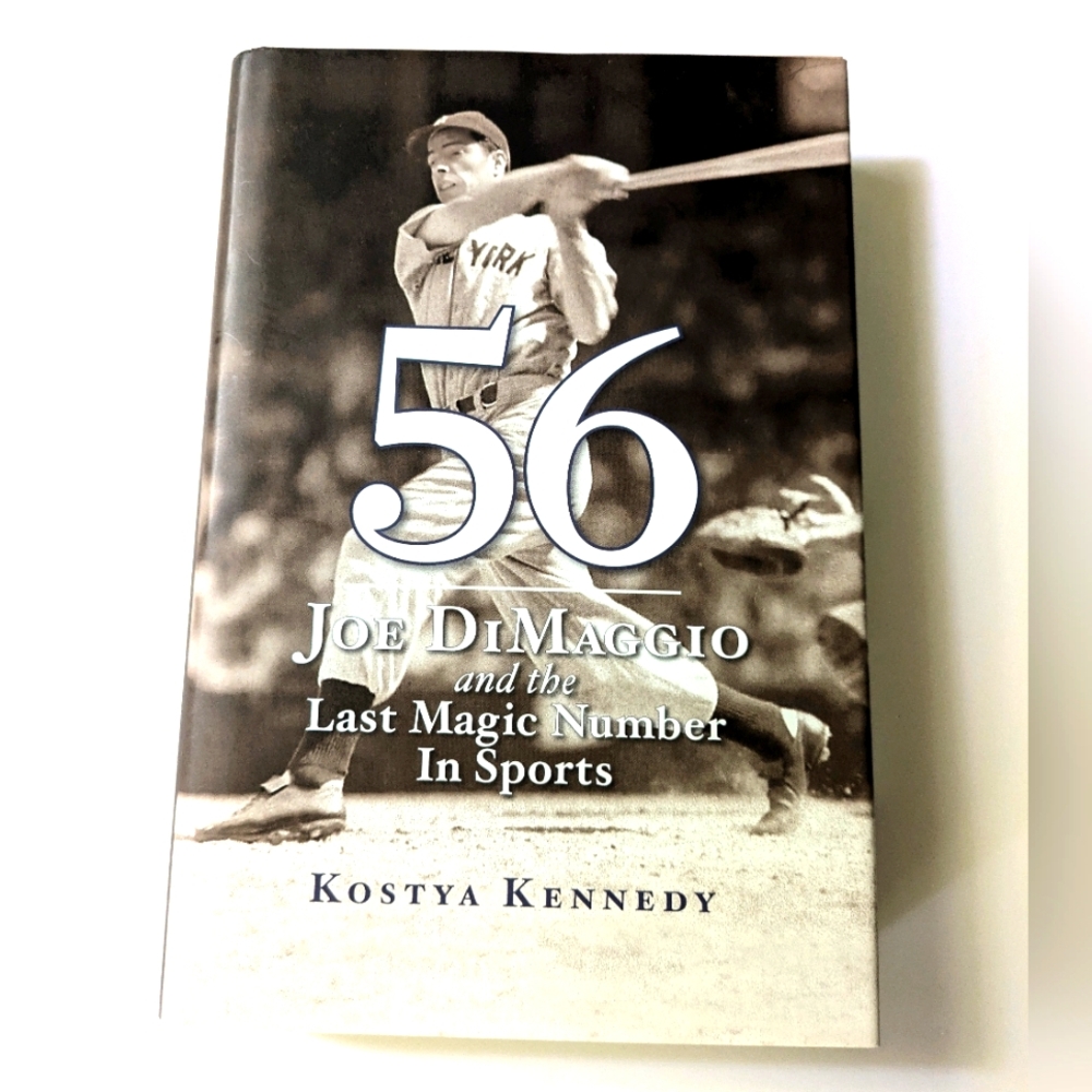 Joe DiMaggio 56: The Last Magic Number In Sports Baseball Players MLB Used Book
